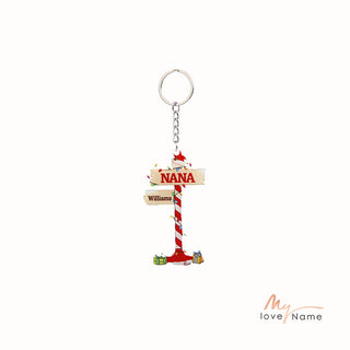 Custom Name Keychain