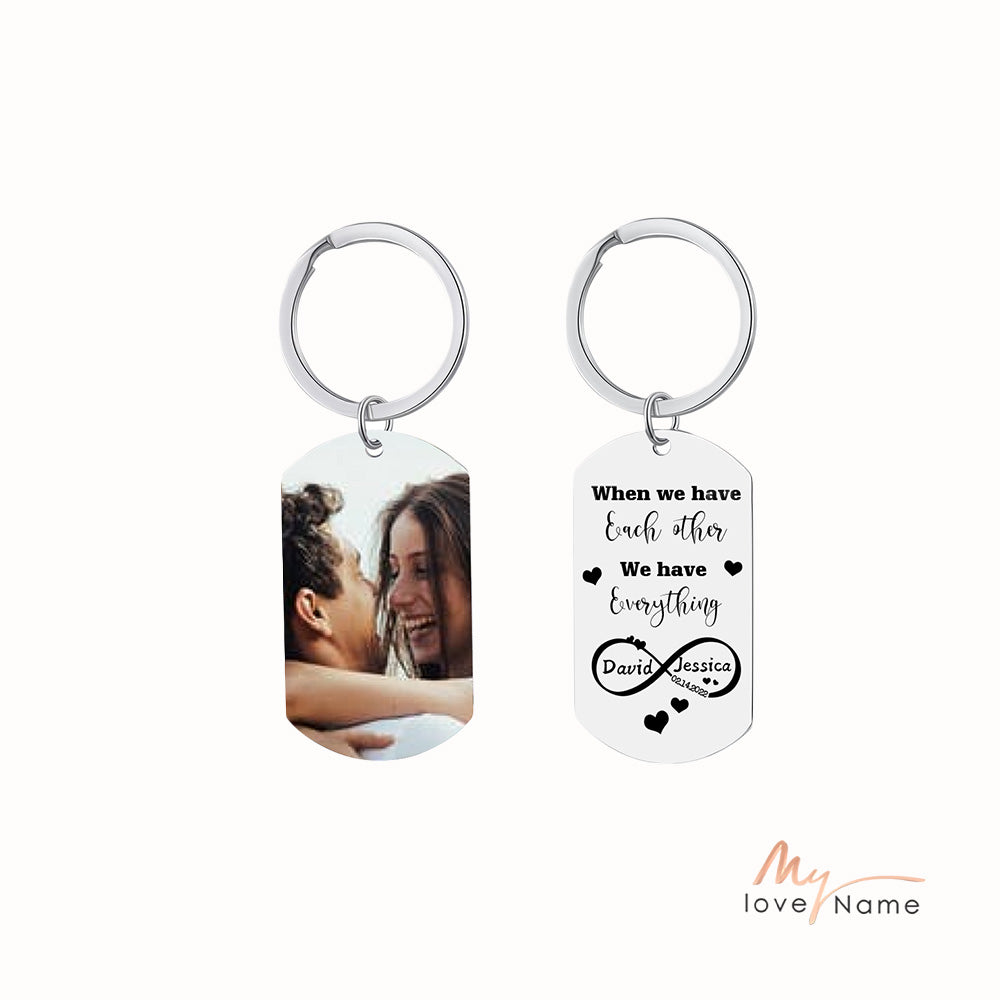 Custom Photo Keychain
