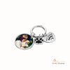 Custom Copper Photo Keychain