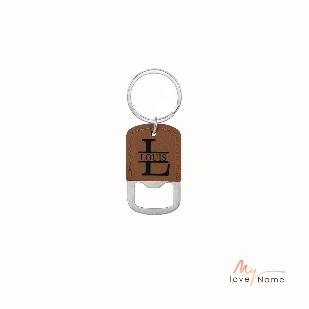 Custom Letter And Name Keychain