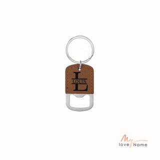 Custom Letter And Name Keychain