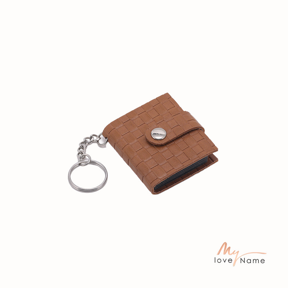 Custom Mini Photo Album Keychain