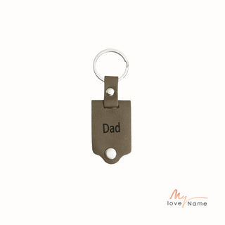 Custom Name Stainless Steel Keychain