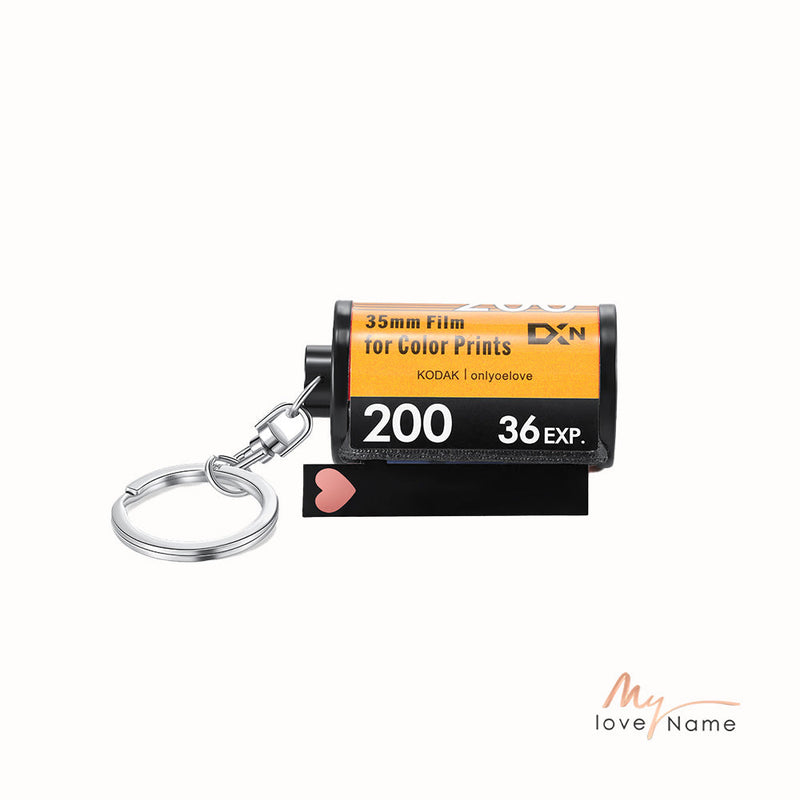 Personalized Photo Stainless Steel Keychain