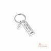 Custom Stainless Steel Baby Keychain