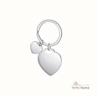 Personalized Stainless Steel Photo Keychain