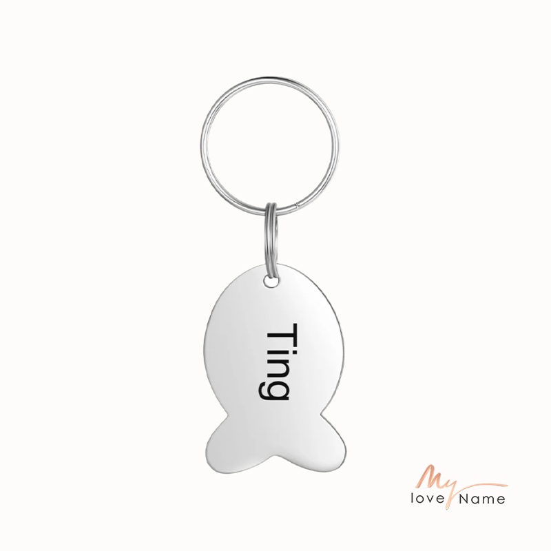 Personalized Stainless Steel Pet Collar Card Dog Tag
