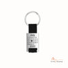 Personalized Stainless Steel Spotify Keychain