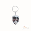 Personalized Stainless Steel Photo Keychain