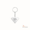 Personalized Diamond Keychain