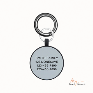 Personalized Halloween Silica Gel Dog Tag