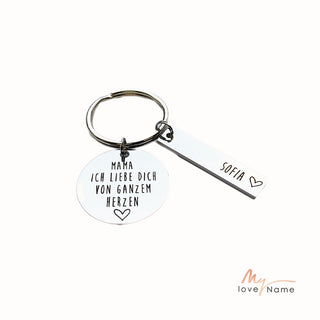 Custom Stainless Steel Keychain