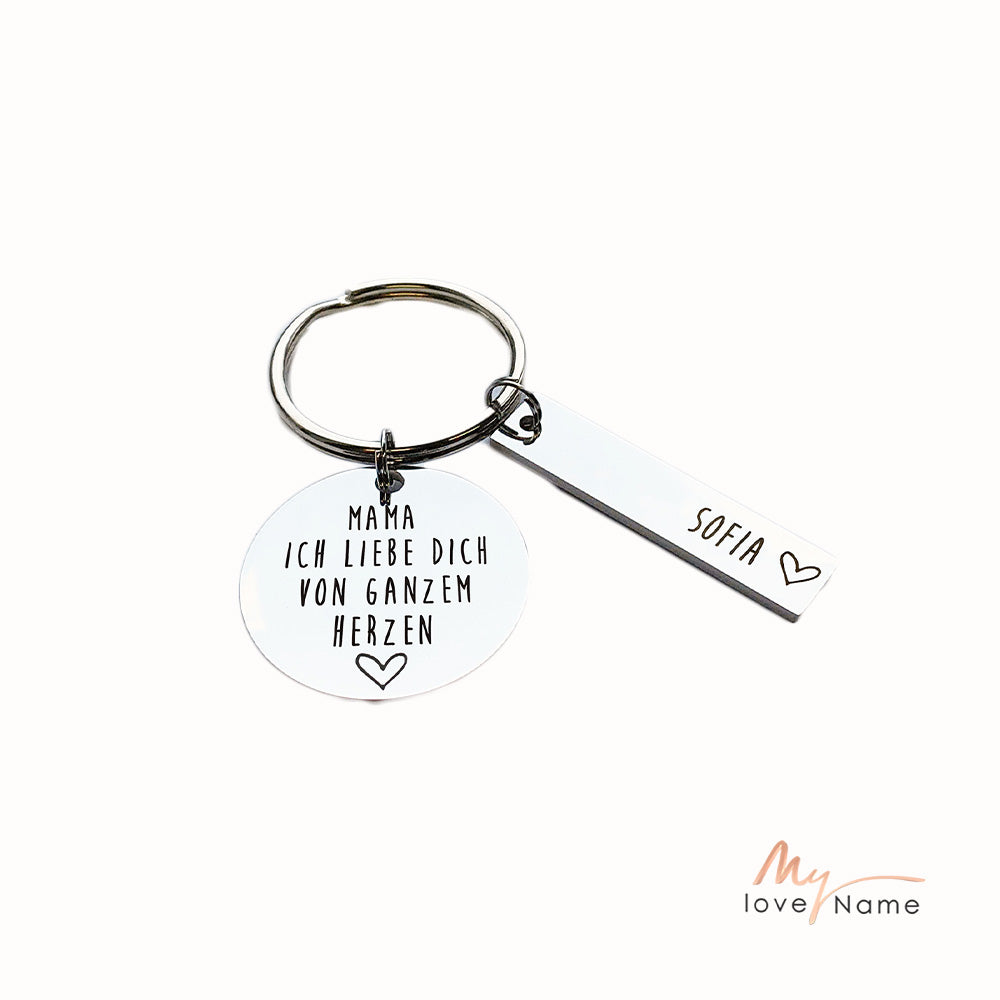 Custom Stainless Steel Keychain