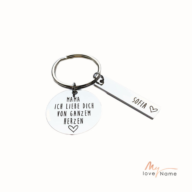 Custom Stainless Steel Keychain