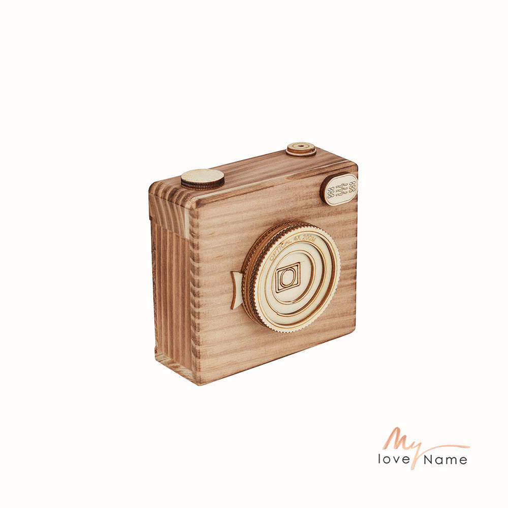 Film Roll Keychain Wood Boxes