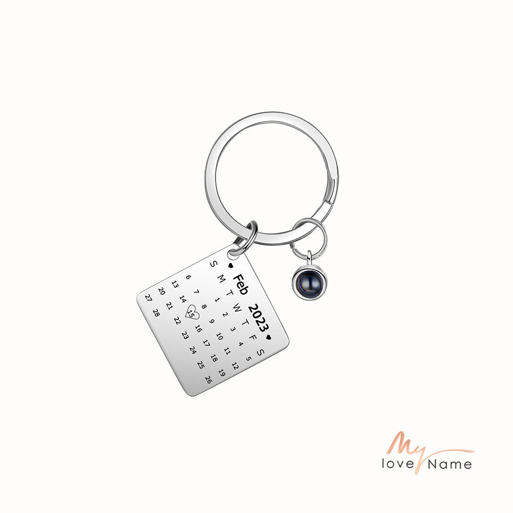 Custom Photo Projection Keychain