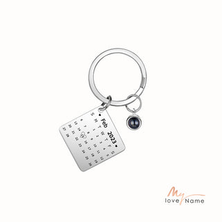 Custom Photo Projection Keychain