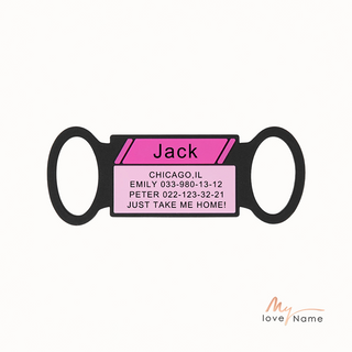 Personalized Silica gel Dog Tag