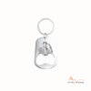 Best Personalized Stainless Steel Photo Keychain