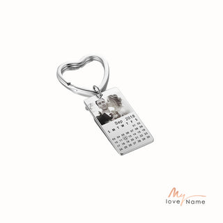 Custom Heart Shape Key Chain