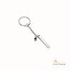 Custom Photo Projection Keychain with Vertical Bar