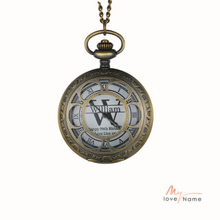 Custom Name Pocket Watch