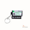 Personalized Plastic Memory Camera Roll Spotify Code Keychain