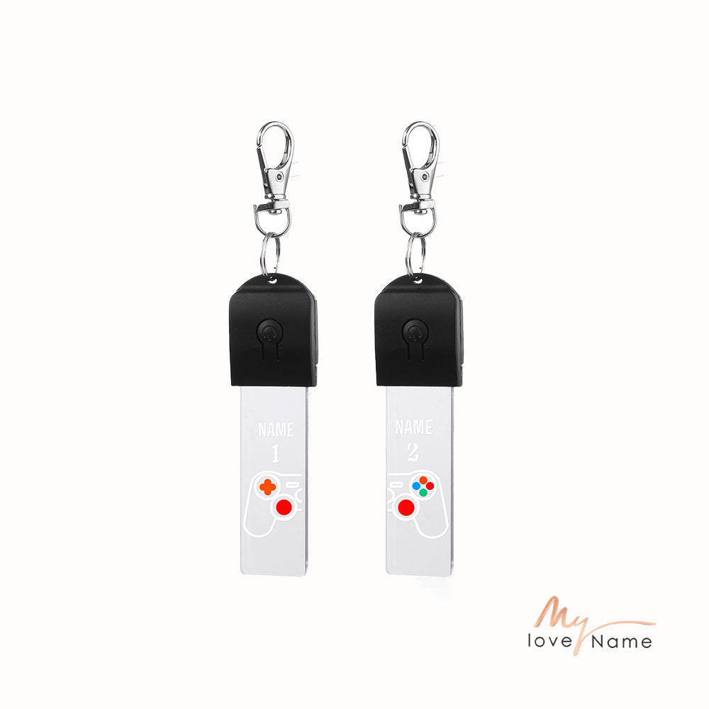 Custom Acrylic Couple Keychain
