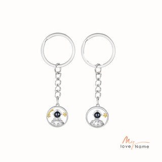 Custom Photo Couple Projection Keychains