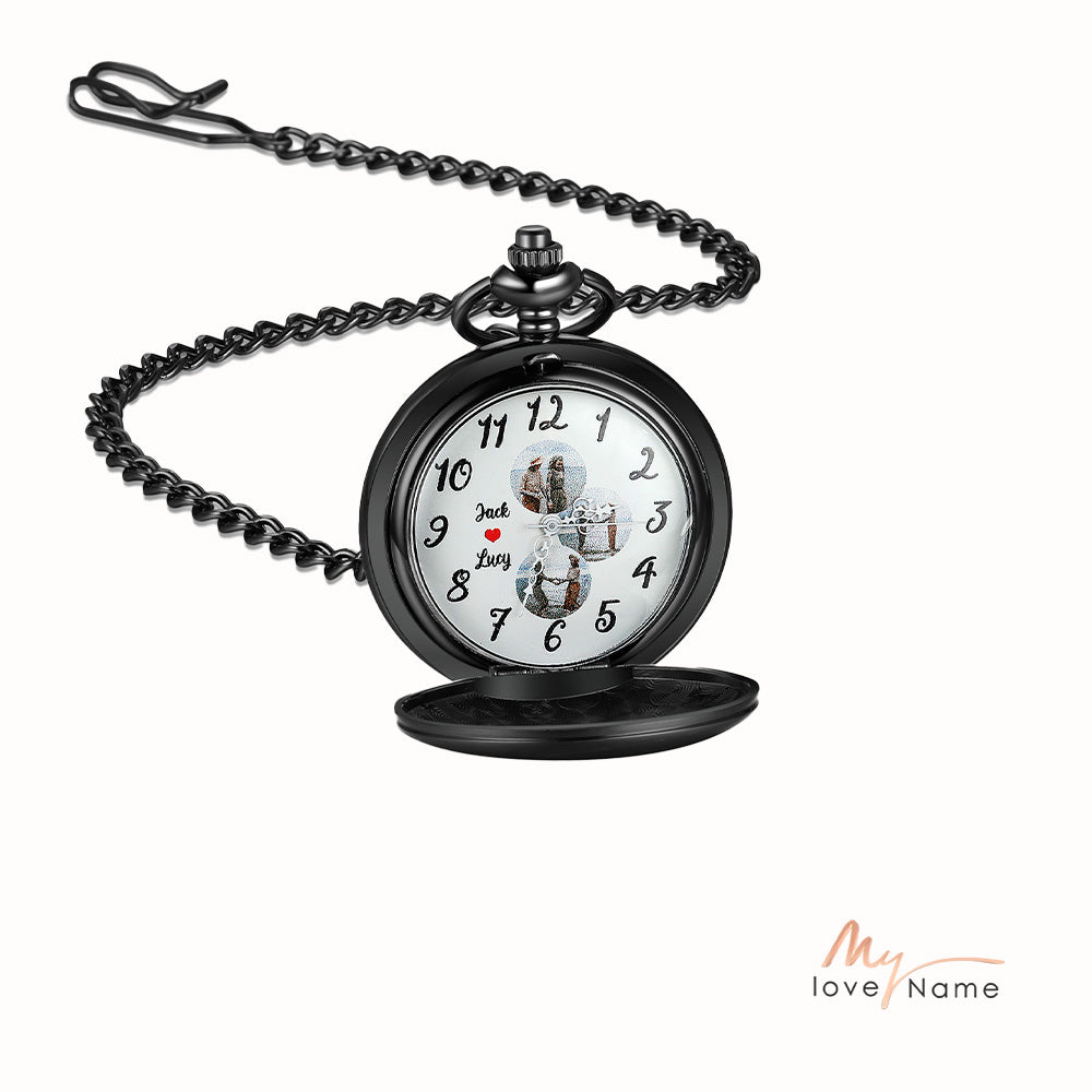 Custom Photo Pocket Watch