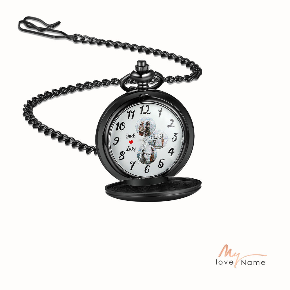 Custom Photo Pocket Watch