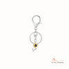 Custom Projection Sunflower Keychain