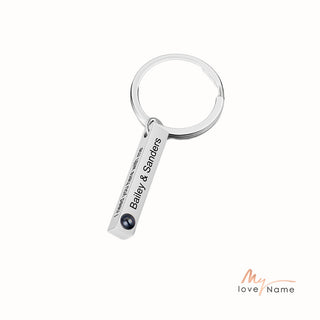 Custom Photo Projection Keychain