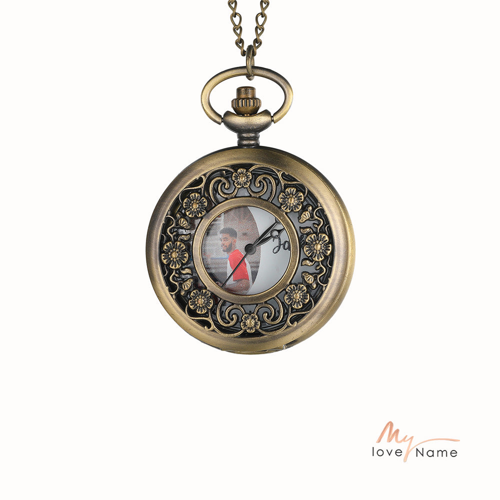 Custom Photo Pocket Watch