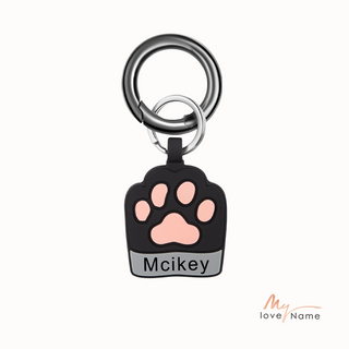 Custom Paw Dog Tag