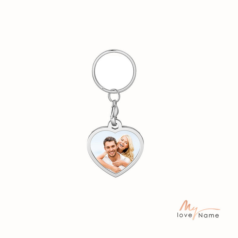 Color Photo Custom Photo Keychain