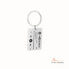 Personalized Stainless Steel Spotufy Code Keychain