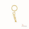 Custom Stainless Steel Name Keychain