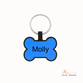 Custom Silicone Gel Bone Dog Tag