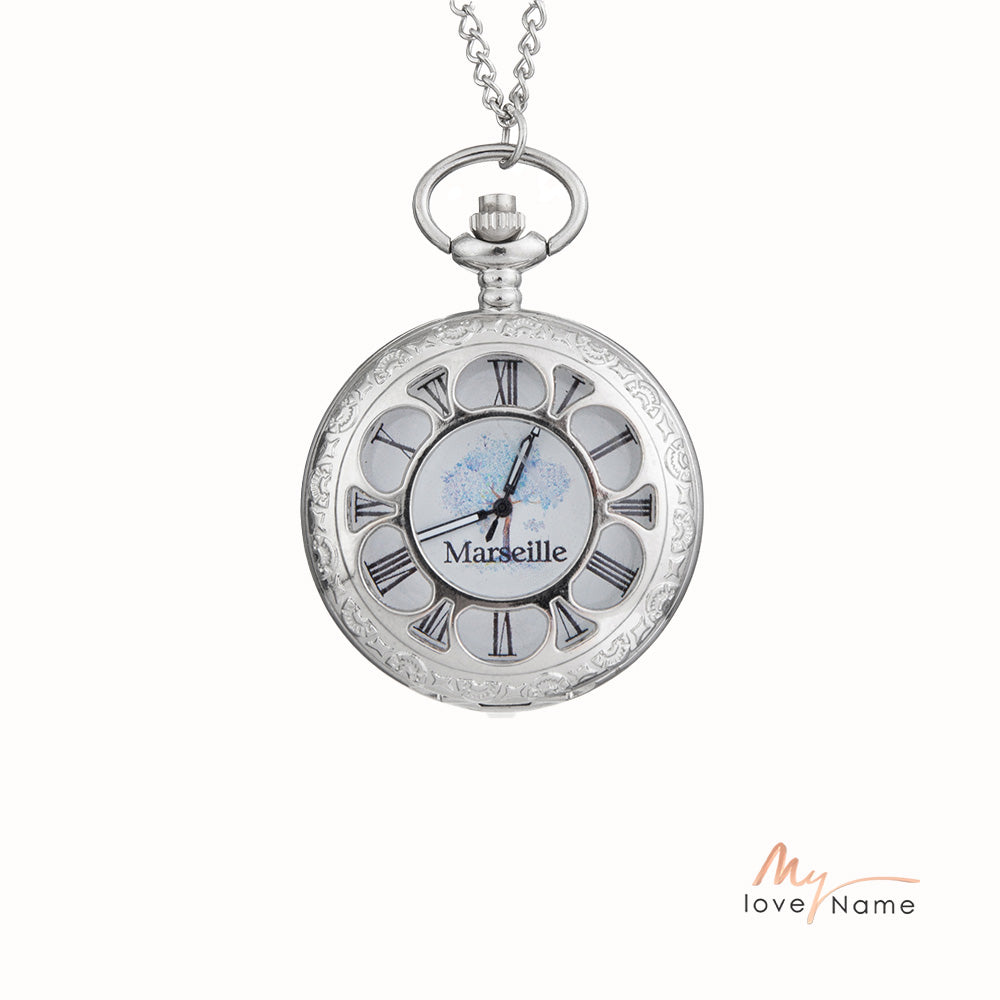 Custom Letter Pocket Watch
