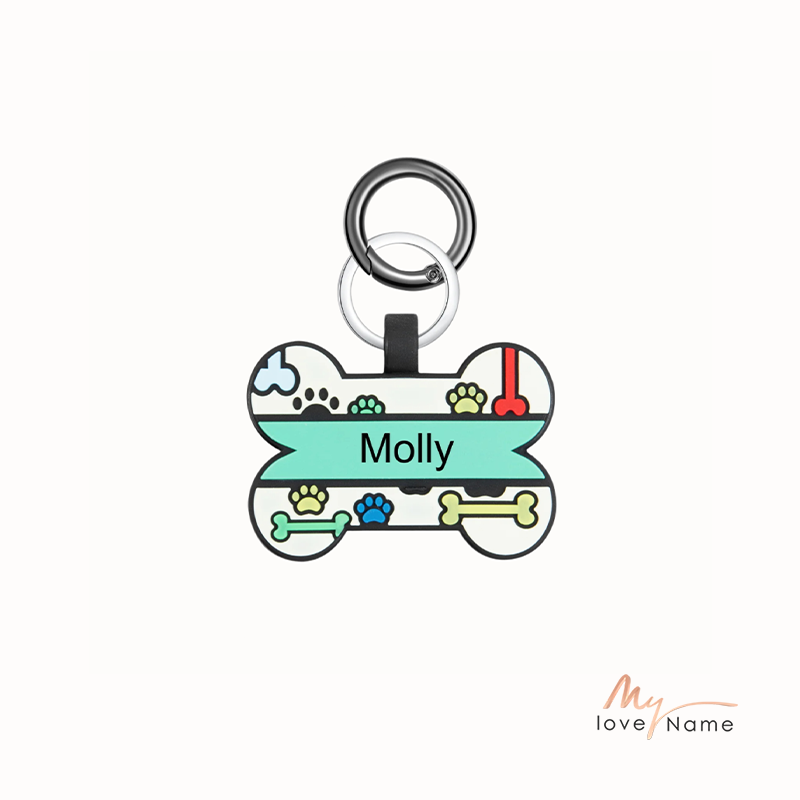 Custom Bone Dog Tag