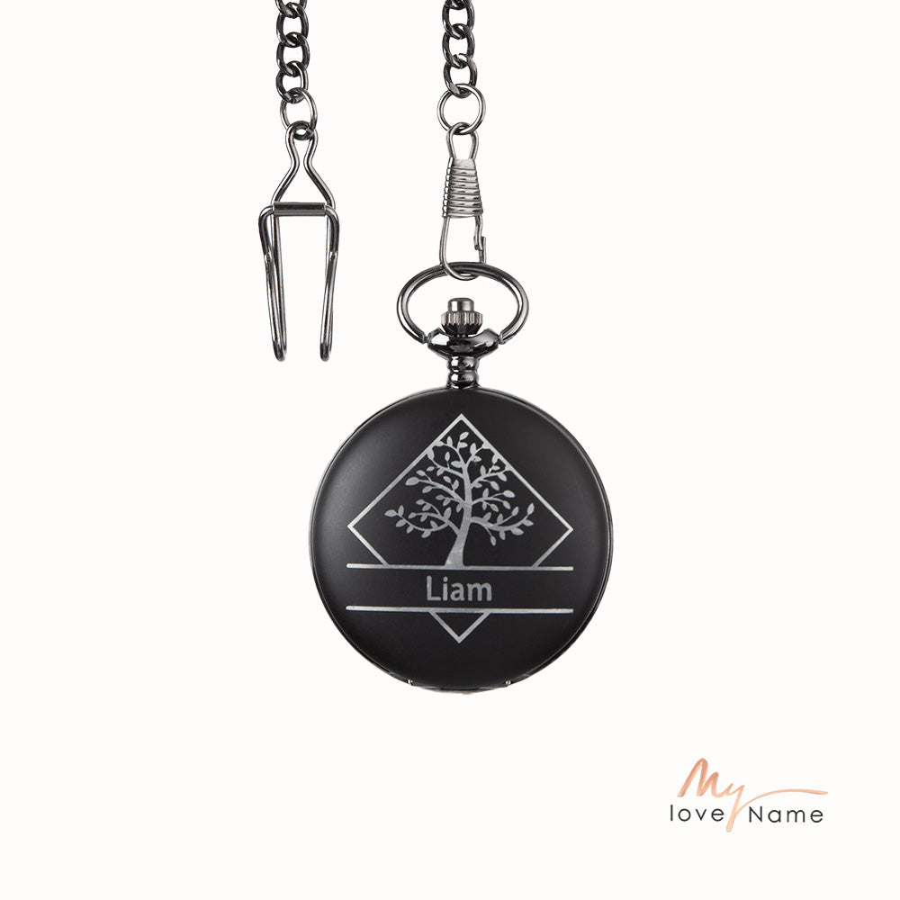 Custom Name Pocket Watch