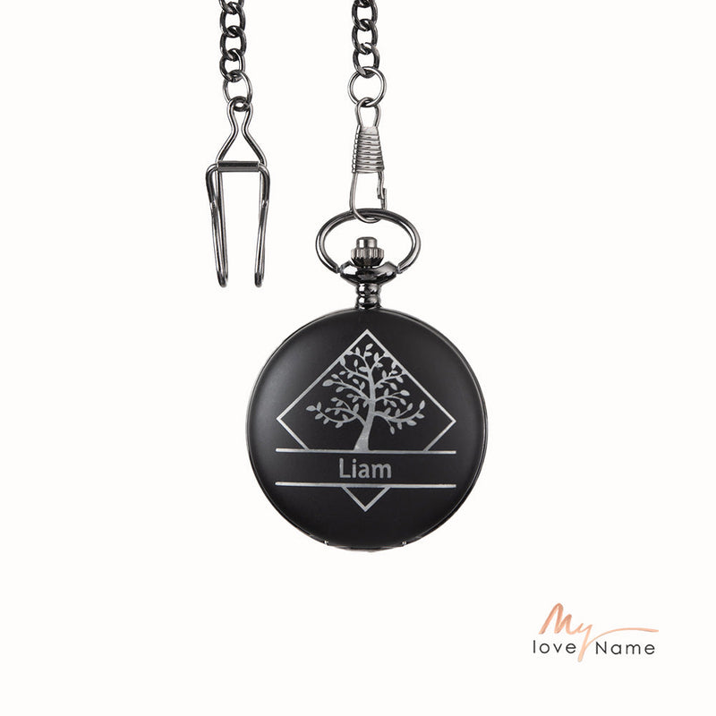 Custom Name Pocket Watch