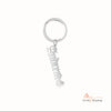 Custom Stainless Steel Name Keychain
