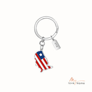 Personalized Stainless Steel Custom Keychain