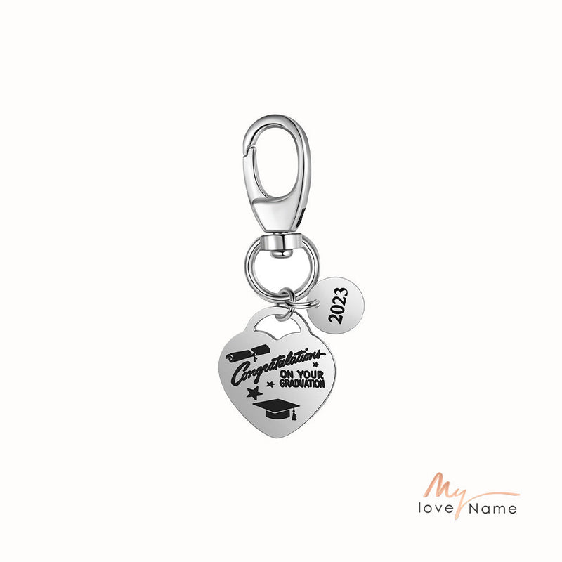 Custom Graduation Keychain with Box