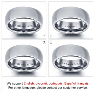 Custom Flat Ring