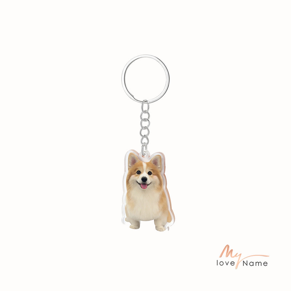 Custom Photo Pet key chain