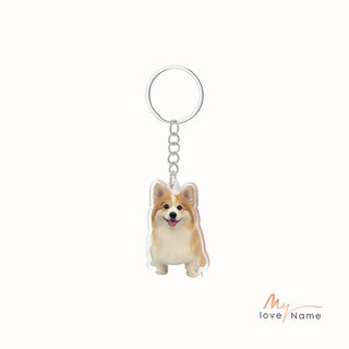 Custom Photo Pet key chain