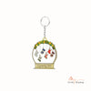 Christmas Decoration Custom Name Keychain